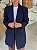 Maxi Blazer Feminino Alfaiataria Oversized Milão Azul Marinho - Imagem 4