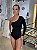 Body Feminino Poliamida Luma Ombro Único Preto - Imagem 5