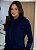 Conjunto Feminino Comfy Moletom Peluciado Estela Azul Marinho - Imagem 4