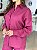 Camisa Feminina Oversized Linho 100% Vinho - Imagem 7