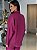 Camisa Feminina Oversized Linho 100% Vinho - Imagem 9
