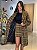 Sobretudo Feminino Boho Forrado Comprimento 7/8 Xadrez - Imagem 2