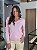 Blusa Feminina Roma Decote V 100% Cashemere Rosa Chá - Imagem 4