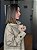 Casaco Feminino Trench Coat Oversized Bege - Imagem 5