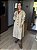 Casaco Feminino Trench Coat Oversized Bege - Imagem 1