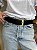 Cinto Feminino Couro com Cortes Preto - Imagem 1
