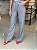 Pantalona Feminina Alfaiataria Vintage Malu Cinza - Imagem 2