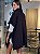 Maxi Poncho Feminino Tricô Gola Alta Cacau - Imagem 5
