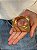 Bracelete Metal Liso Retangular Dourado - Imagem 3