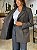 Maxi Blazer Feminino Alfaiataria Oversized Mini Pied Poule - Imagem 8