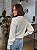 Blusa Feminina Tricô Rendada Manga Longa Pérola - Imagem 3