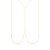 Corrente Body Chain Liso Medalhas Banhada A Ouro - Imagem 1