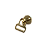 CURSOR N°5 COM PASSADOR DOURADO QUADRADO - Imagem 1