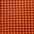 TECIDO 100% ALGODÃO IGARATINGA XADREZ TOM TOM CENOURA - PREÇO 0,50M X 1,50M - Imagem 1