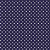 TECIDO 100% ALGODÃO PERIPAN - MINI POÁ AZUL MARINHO - PREÇO DE 0,50 x 1,50MT - Imagem 1