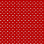 TECIDO 100% ALGODÃO PERIPAN - MINI POÁ VERMELHO- PREÇO DE 0,50 x 1,50MT - Imagem 1