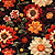 TECIDO MATELASSADO DIGITAL 1000 TONS COLEÇÃO FLORAL 2026 - FLORAL 4 - PREÇO DE 0,50 x 1,35MT - Imagem 1