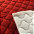TECIDO MATELASSADO VELUDO COTELE VERMELHO QUILT DUNAS C/ ESPUMA - PREÇO DE 0,50 X 1,40 - Imagem 3