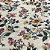 TECIDO MATELASSADO LINHO ESTAMPADO FLORAL DELICADO - PREÇO DE 0,50 x 1,35 MT - Imagem 2