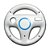 Wii Wheel Branco + Mario Kart - Wii - Usado [sem caixa] - Imagem 4