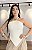 Blusa tricot modal com adorno off white - Imagem 1