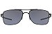 Óculos de Sol Oakley Masculino Gauge 8 OO4124-01 62 - Imagem 4