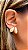 Brinco Gota de Orvalho 18mm – Banho de Ouro 18K - Imagem 2