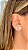 Brinco Dois Instantes – Banho de Ouro 18K - Imagem 2