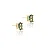 Brinco Alvorecer Berilo 5x7 | Banho Ouro 18k - Imagem 2