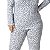 Pijama Feminino Longo Plus Size Silver Blue - Imagem 2