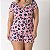 Pijama Feminino Curto Plus Size Leopardo Colors - Imagem 3