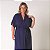 Camisola Curta Plus Size Marine Escuro - Imagem 5