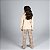 Pijama Longo Feminino Infantil Xadrez Scoth - Imagem 5