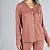 Pijama Feminino Longo Aberto Rosê - Imagem 3