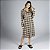 Camisão Feminino Aberto Midi Xadrez Country - Imagem 1