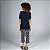 Pijama Feminino Capri Onça Marinho - Imagem 3