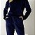 Conjunto Plush Longo Feminino Azul Marinho - Imagem 3