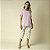 Pijama Feminino Capri Rosa Garden - Imagem 1