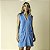 Robe Feminino Regata com Zíper Azul - Imagem 1