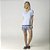 Pijama Feminino Curto Azul Paisley - Imagem 2