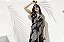 Kaftan Feminino Longo Rongeant Authentic Preto - Imagem 4