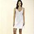 Camisola Curta Cetim Dull Off White Rendado - Imagem 1