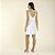 Camisola Curta Cetim Dull Off White Rendado - Imagem 2