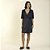 Robe Feminino Curto Poliamida Preto - Imagem 2