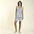 Short Doll Regata Floral Azul Delicate - Imagem 2