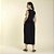 Vestido Regata Visco Heavy Preto com Bolso - Imagem 4