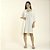 Robe Feminino com Manga 3/4 Off White - Imagem 7