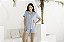 Pijama Feminino Curto Aberto Azul Sereno - Imagem 6