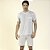 Pijama Masculino Curto Visco Stripe Mescla - Imagem 1