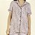 Pijama Feminino Curto Aberto Rosa Polka Dots - Imagem 3